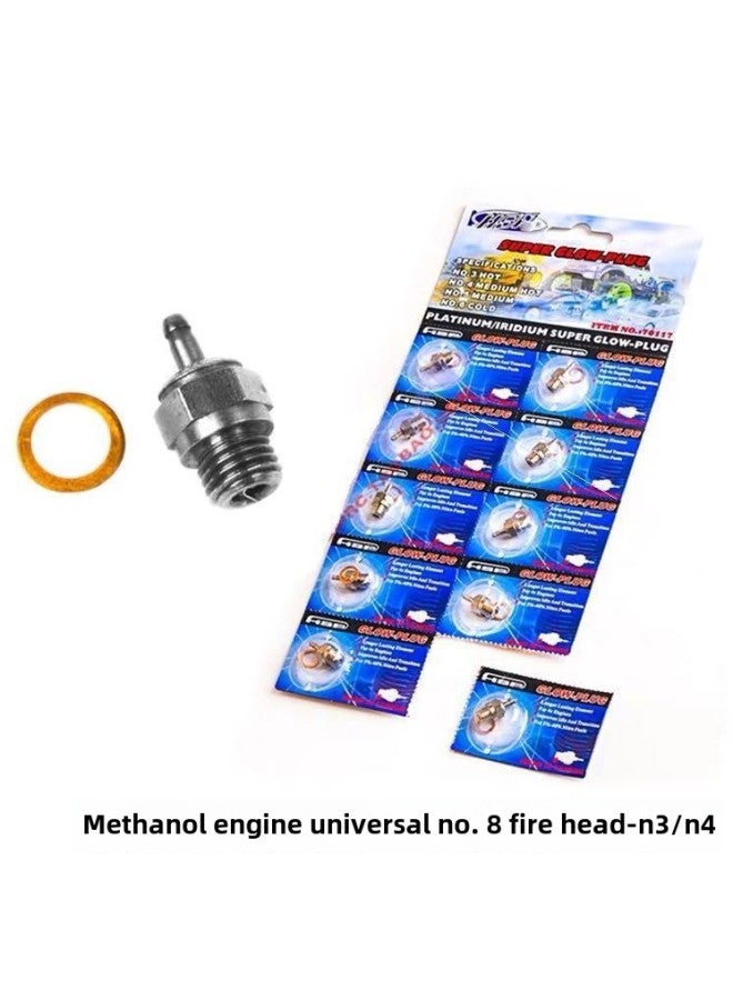 HSP UNlimited UNiversal No. 8 Fire Head Spark Plug Mars Plug N3 N4 OrigiNal Accessories Fire Nozzle 70117-Color:N4 Spark Plug - Image 2
