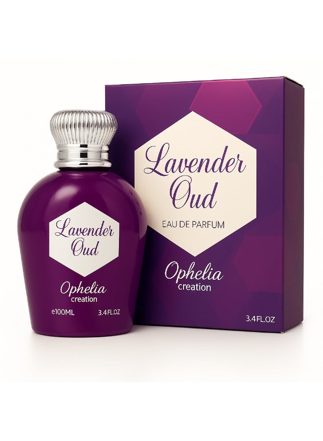 Grace Perfumes Lavender Oud Perfumes for Men and Women (100ml)| Long Lasting Fragrance - Image 2