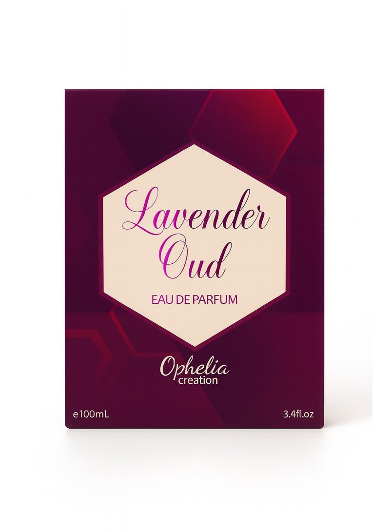 Grace Perfumes Lavender Oud Perfumes for Men and Women (100ml)| Long Lasting Fragrance - Image 3