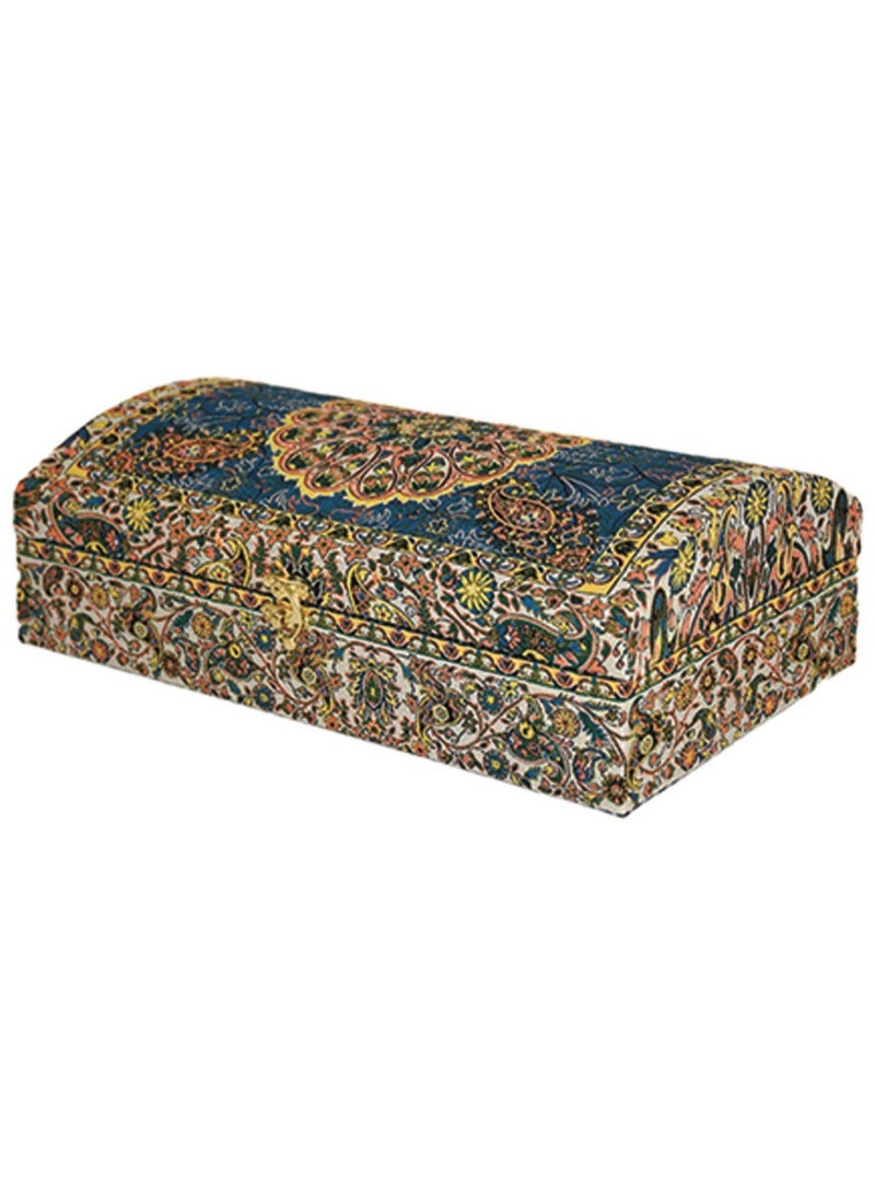 صندوق تيريمه خشب و قماش مكسرات و حلويات صندوق فخم - Image 3