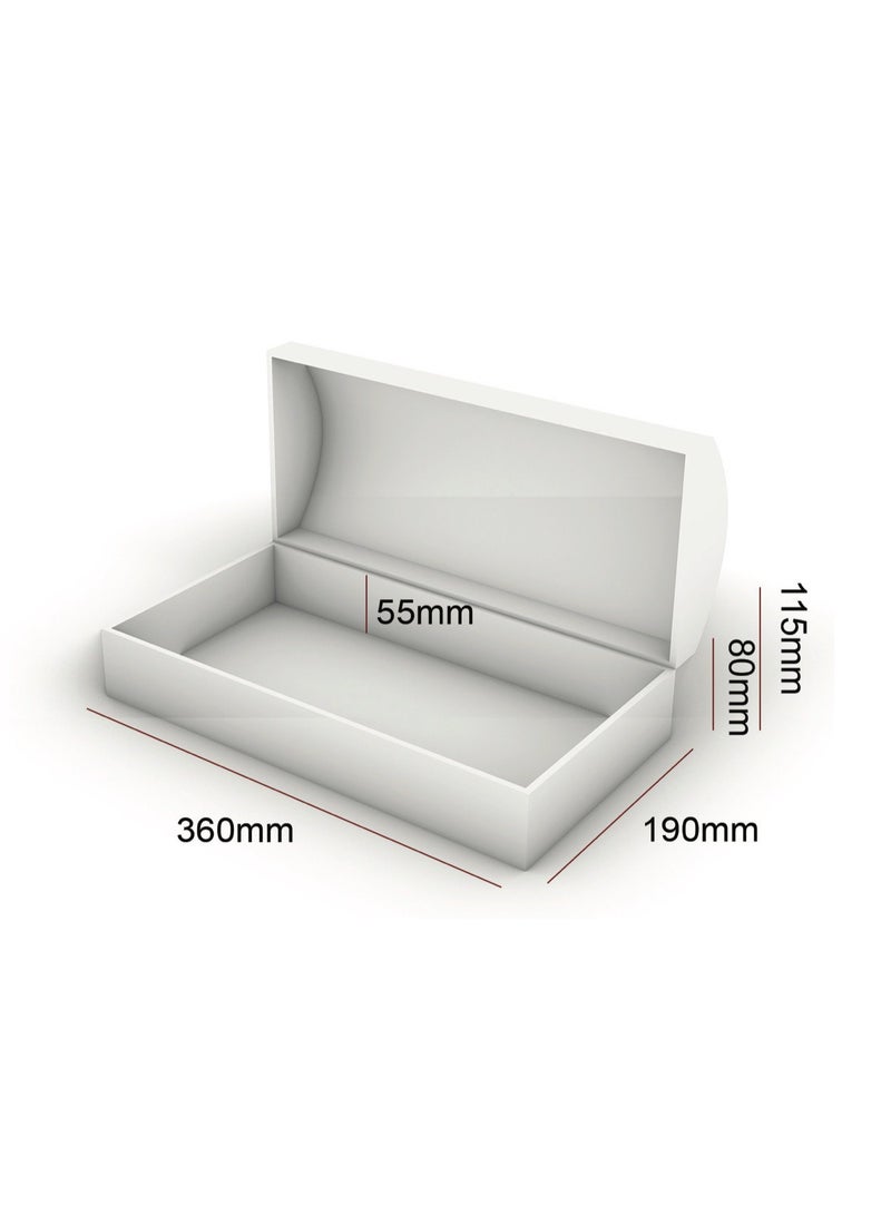 صندوق تيريمه خشب و قماش مكسرات و حلويات صندوق فخم - Image 2