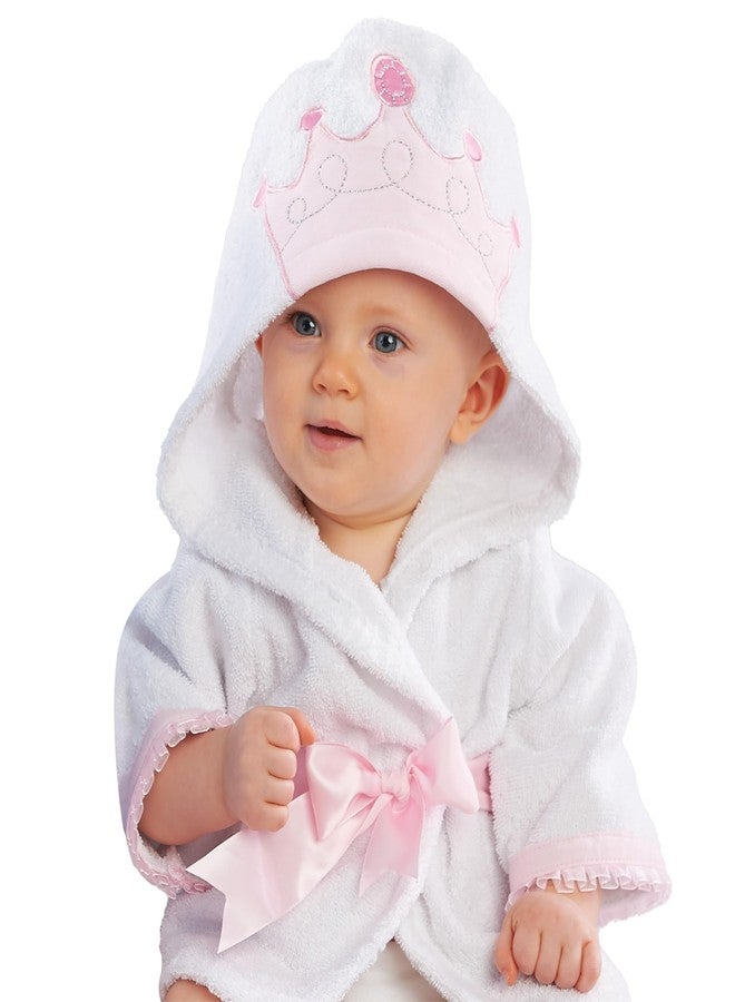 Baby Aspen Little Princess Hooded Towel Robe, 0-9 Months, Baby Bath Towel/Spa Robe - Image 5