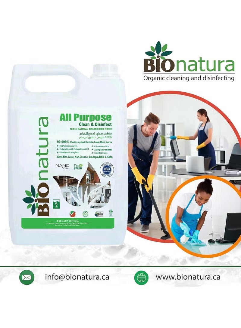 بيوناتورا العضوية جميع الأغراض المنظف والتطهير-طبيعية ، غير سامة ، نظافة متعددة السطح قابلة للتحلل-آمنة للمطبخ والحمام والأرضيات والزجاج والمزيد - Image 5