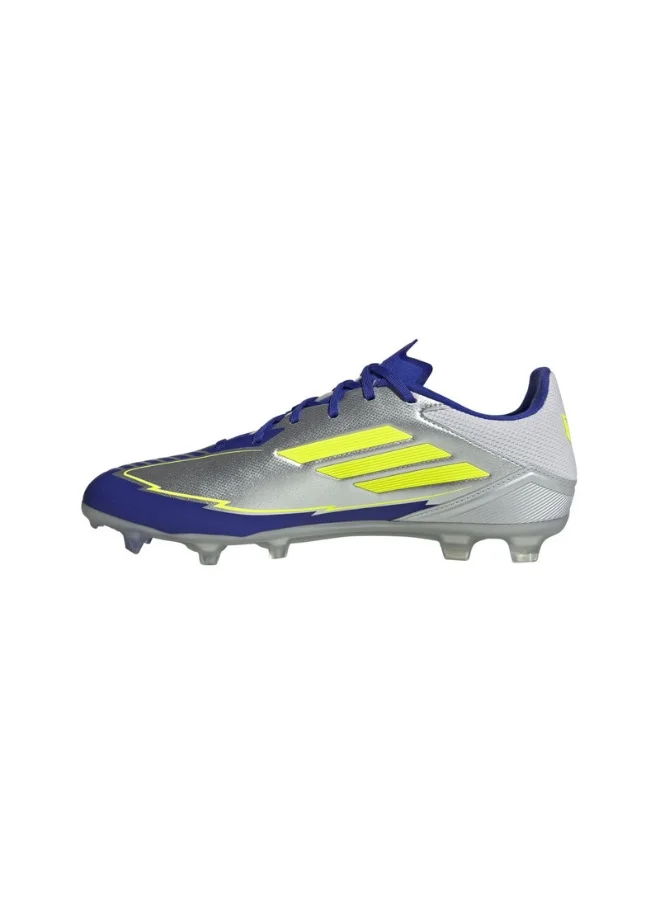 اديداس adidas F50 LEAGUE FG/MG MESSI Grey Football SHOES for Unisex - 3.5