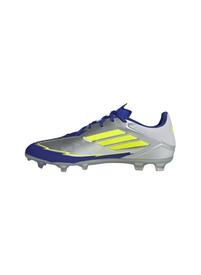 اديداس اوريجينالز adidas F50 LEAGUE FG/MG MESSI Grey Football SHOES for Unisex - 3.5