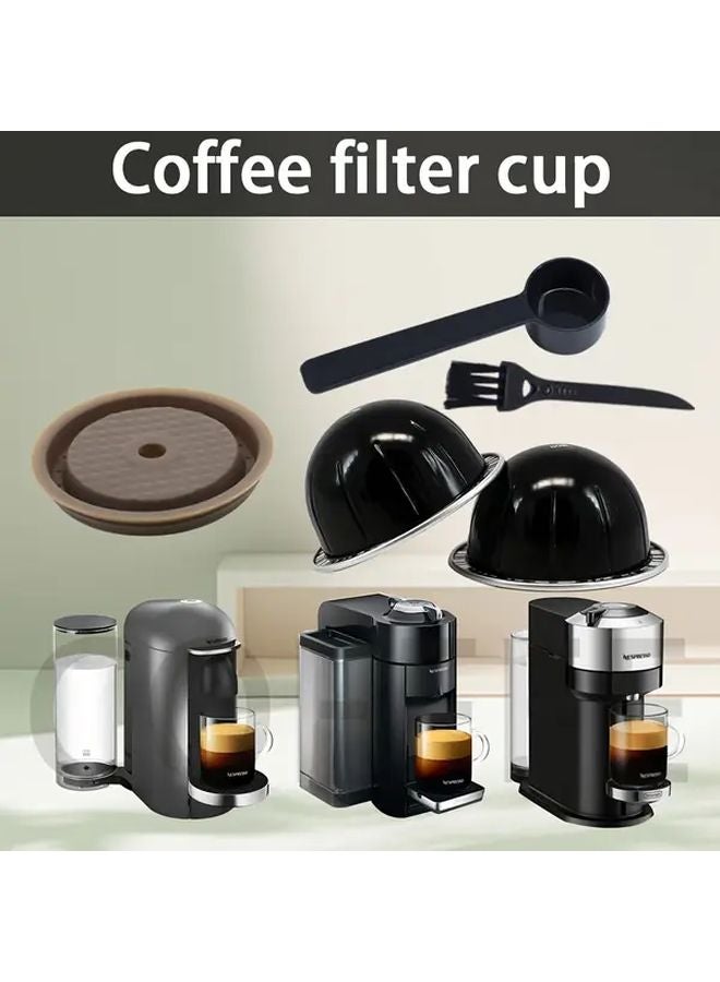 10 قطع من قشور الكبسولة الألومنيوم القابلة لإعادة الاستخدام مع أغطية السيليكون 2.71 أونصة - Image 2