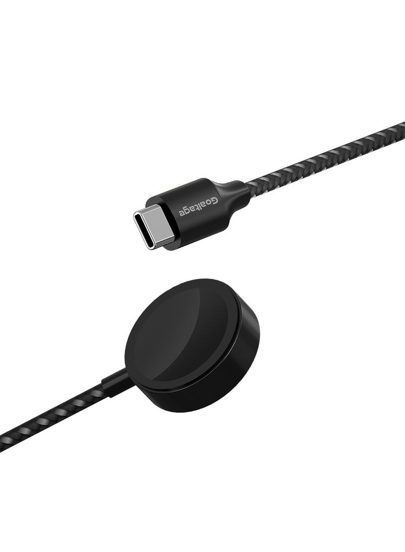 Goaltage CA05 Apple Watch to USB-C Fast Charging Cable with Over-Current, Over-Voltage, Over-Temperature Protection and Braided Design - Image 3