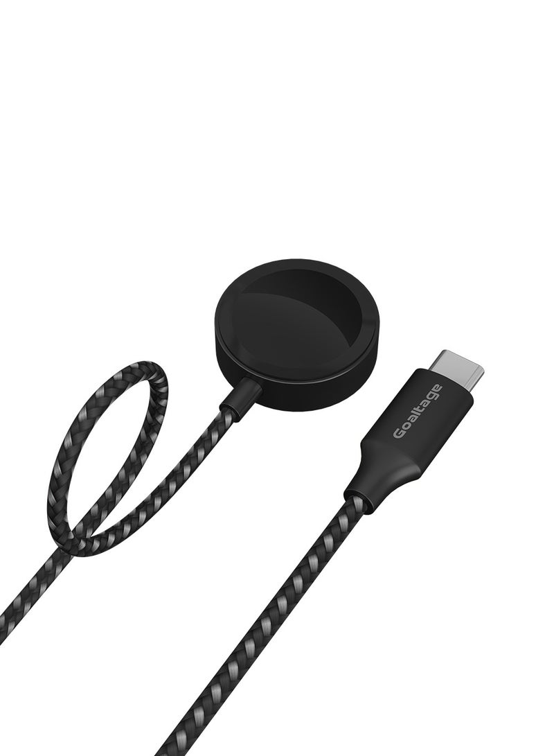 Goaltage CA05 Apple Watch to USB-C Fast Charging Cable with Over-Current, Over-Voltage, Over-Temperature Protection and Braided Design - Image 4
