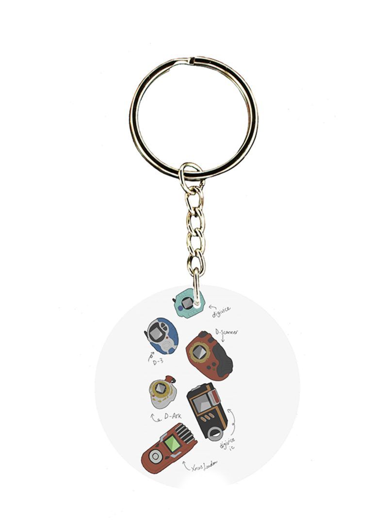 Anime Digimon Key Chain