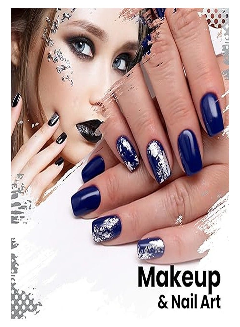 Silver Leaf-100 Pieces - DIY Furniture Decorating, Decoupage, Wrapping - Metallic Shimmer-Smooth Texture - Image 3