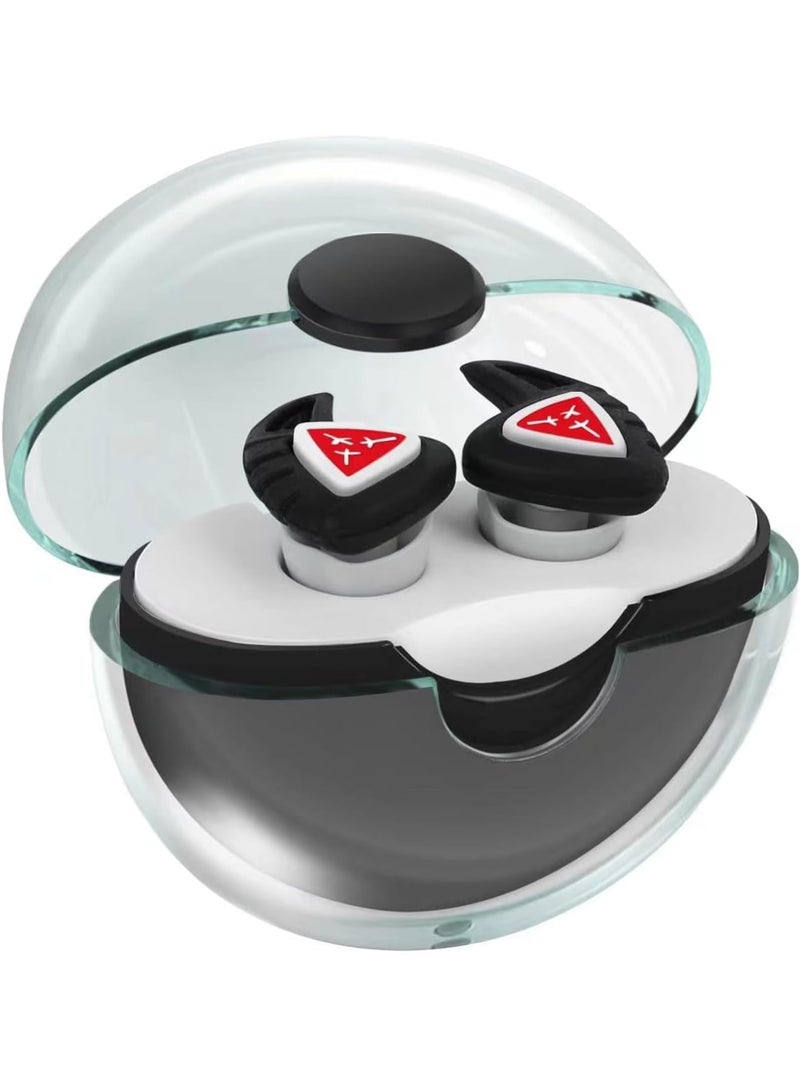 SOLARAE Ear Plugs, Sleeping Noise Cancelling Reusable Comfortable Silicone Earplugs, High Fidelity Reusable Silicone Noise Cancelling Earplugs for Swimming, for Music Festivals, DJs - Image 5