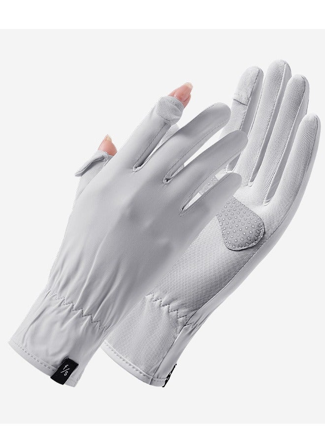 قفازات نسائية، قفازات قيادة، قفازات حماية من أشعة الشمس الصيفية غير قابلة للانزلاق - Image 1