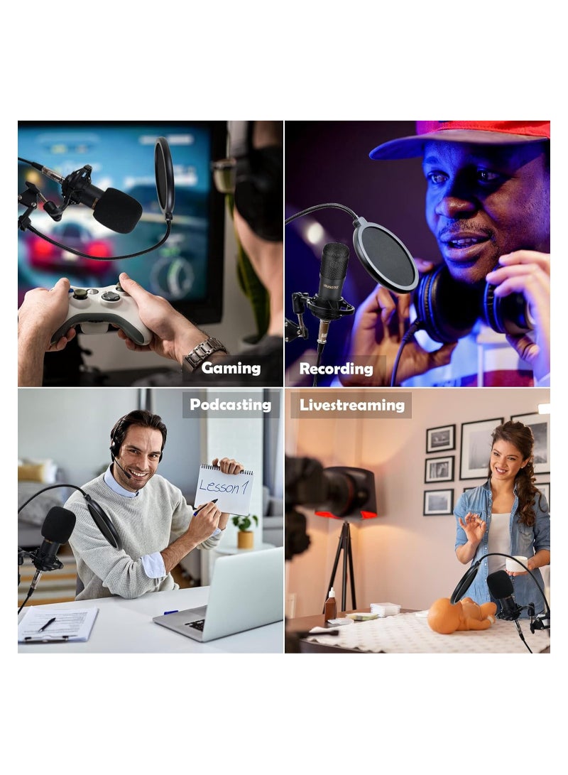 ELTRAZONE Adjustable Recording Condenser Microphone with Kit V8 - Image 4