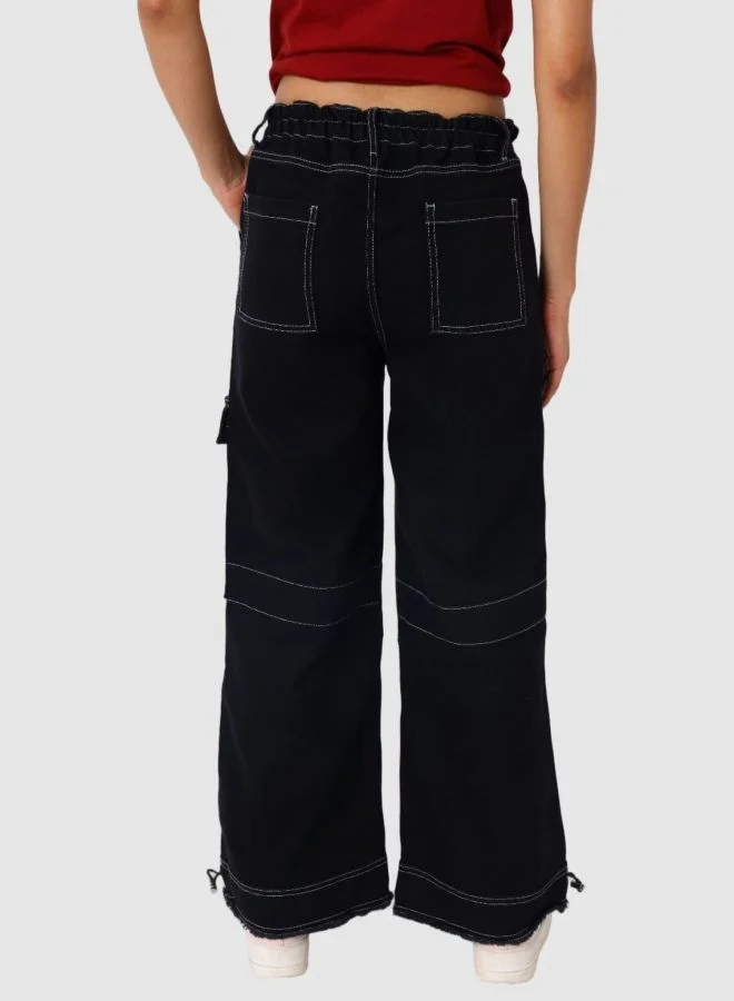 Freehand  Women Slim Fit Printed High Rise Jeans  | Best Price UAE