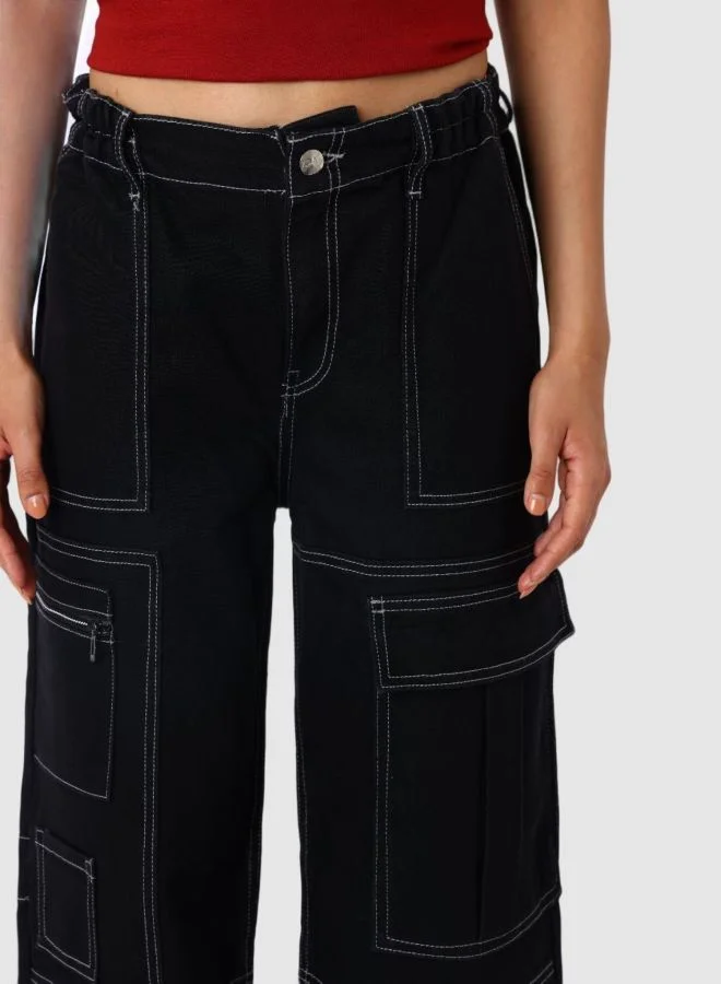 Freehand  Women Slim Fit Printed High Rise Jeans  | Best Price UAE