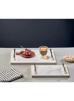 Trayz Crisp and Classic: White Tray – 40x25. 
