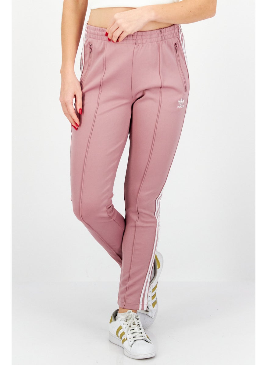 adidas Originals Women Sportswear Fit Pull On Training Sweatpants, Light Pink/White  - Image 1