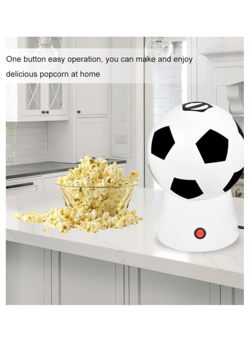 TIGER Football Popcorn Maker, 1200W Hot Air Popcorn Machine | Healthy, Oil-Free Snack with Overheat Protection & Temperature Control | Perfect for Game Nights and Parties - Image 4