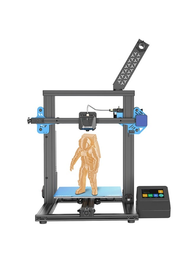 general Professional 3D Printer Mizar Pro FDM High Precision, Large Size, 32-bit MCU, 3.5inch Touch Screen Control, ABL&GML Double-Leveling System, Speed Adjustment of Belt, Full Mute Motherboard, Print Lighting, Discharge Detection, Humanized UI Interface, Power Supply Protection Device, Resume Printing Function, Easy and Quick Assembly - Image 3