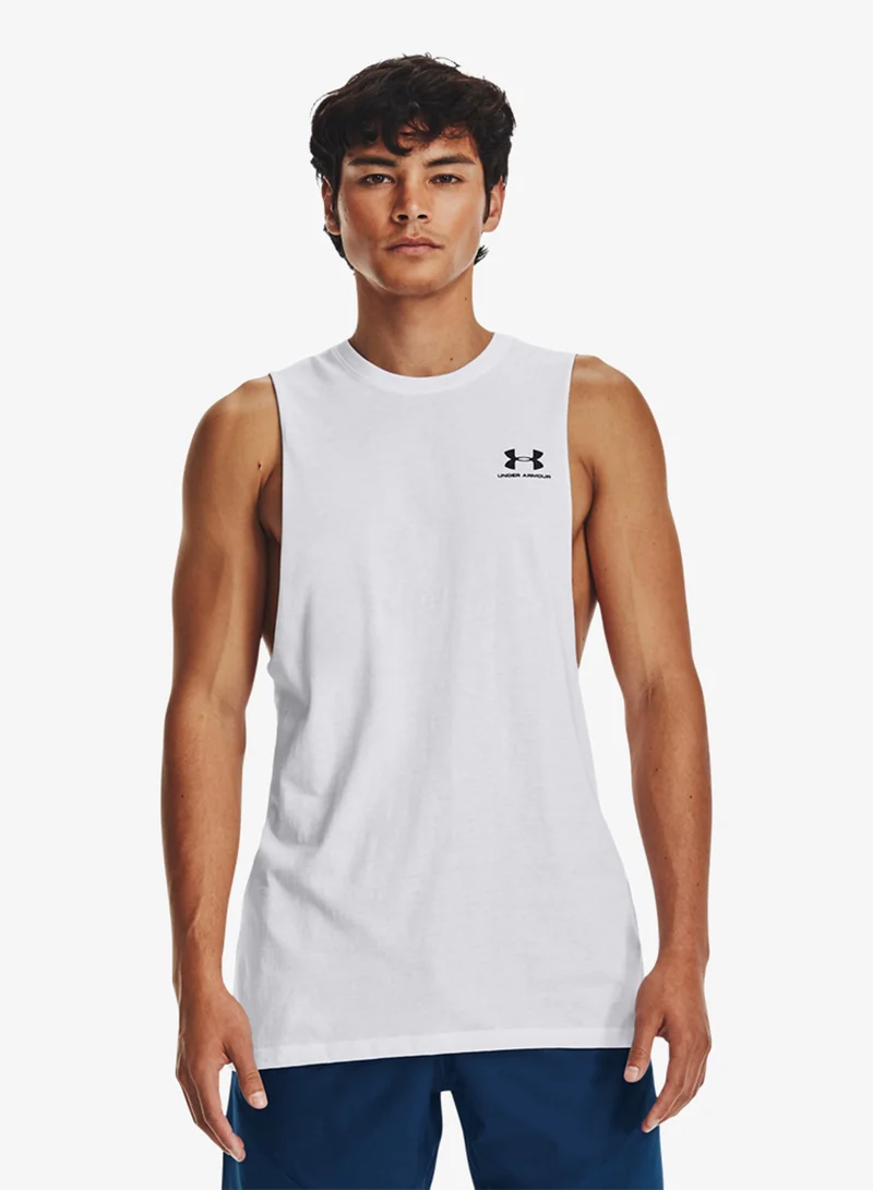 UNDER ARMOUR Left Chest Cut-Off Tank