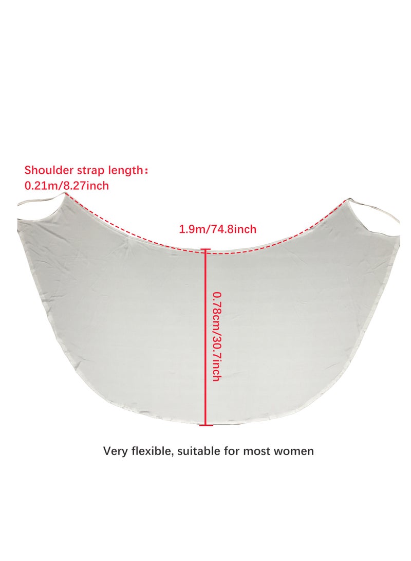 Womens Beach Dress Bikini Cover Up Spaghetti Strap Backless Swimwear（White） - Image 5