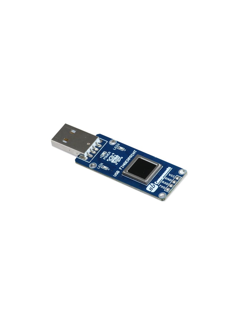 Sb Components sb components Acrylic USB Fingerprint Scanner for PCSingle Board Computers and Micro Controllers USB Dongle Fingerprint Expansion BoardBlue  - Image 4