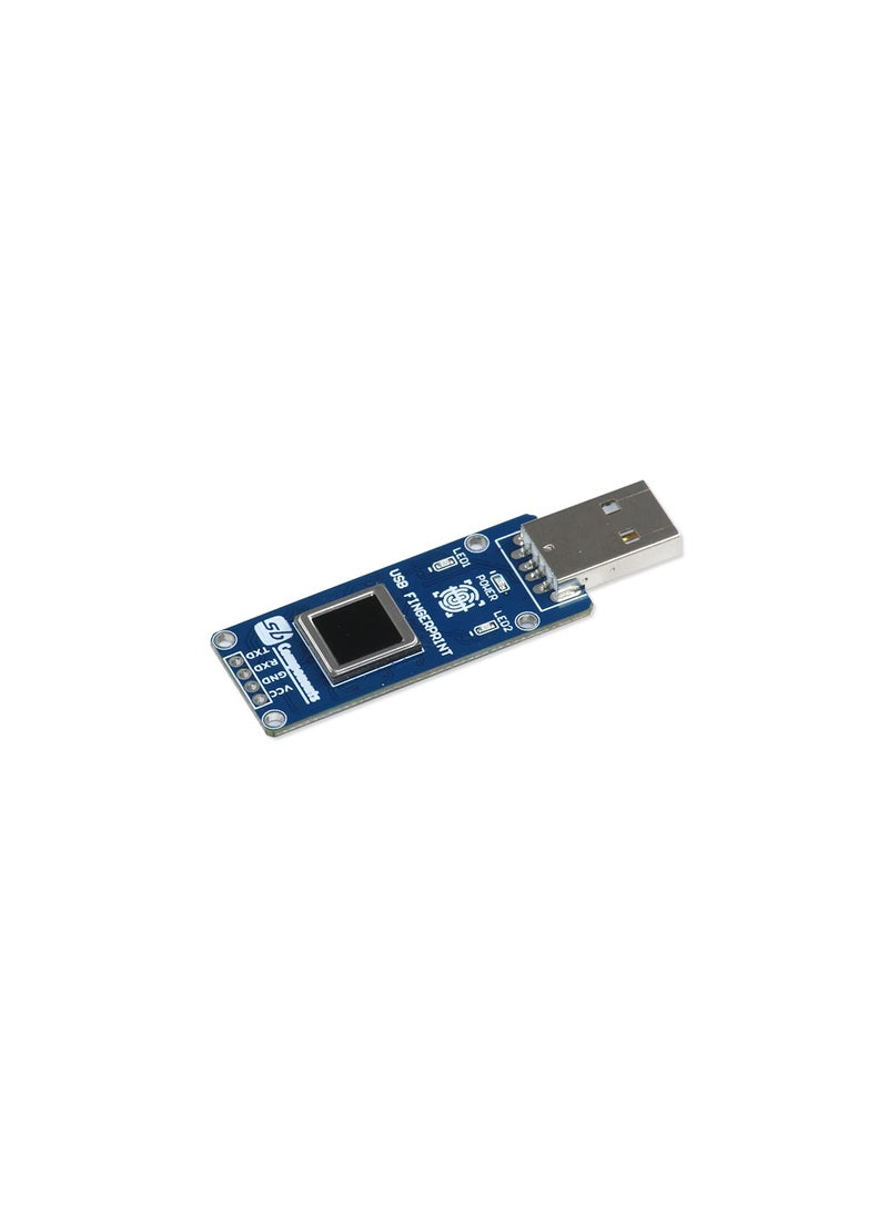 Sb Components sb components Acrylic USB Fingerprint Scanner for PCSingle Board Computers and Micro Controllers USB Dongle Fingerprint Expansion BoardBlue  - Image 3
