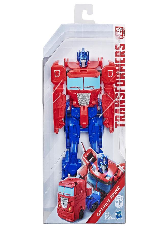 Transformers Optimus Prime Toy Figure - 11-Inch Plastic Play Robot with Vehicle Theme - Image 4