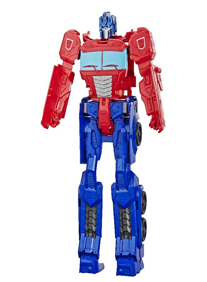 Transformers Optimus Prime Toy Figure - 11-Inch Plastic Play Robot with Vehicle Theme - Image 3
