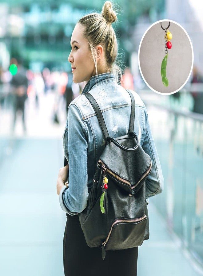 Luckforest Artificial Soybeans, 40Pcs Faux Soybean Pods Realistic Vegetable Bean Models for Home Kitchen Decor Food Model Market Display Props - Image 5
