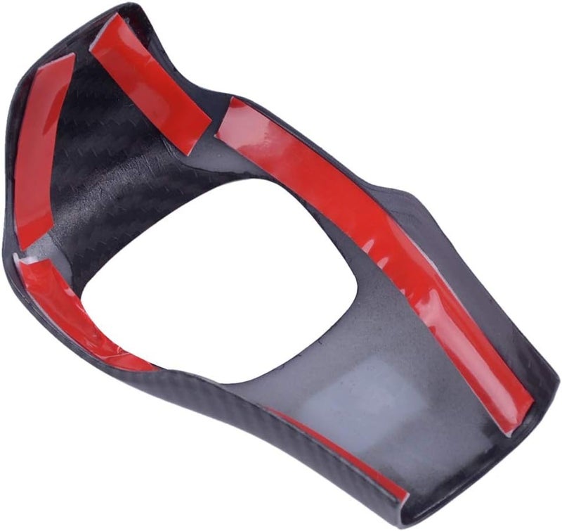 DEMULAX Carbon Fiber Gear Shift Knob Cover for Jeep Cherokee - Image 3