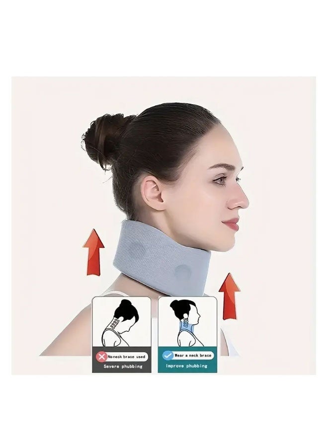 Multi Functional Neck Support Sponge Cervical Collar Warmth Neck Brace Posture Corrector for Forward Head - Image 4