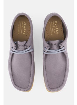 clarks Men Standard Wallabee Standard Lace Up Shoes, Grey  - Image 3
