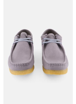 clarks Men Standard Wallabee Standard Lace Up Shoes, Grey  - Image 4