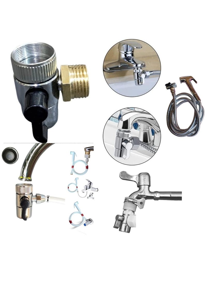 Shams Portable travel shattaf with a carefully designed design for travelers, with a 150 cm long thermal hose and an additional 2 meter hose, code 109 - Image 1