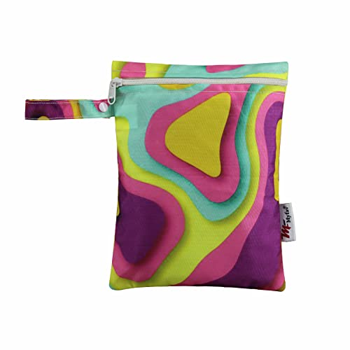 Myfav MY FAV Waterproof Wet Bag | Washable & Reusable Storage Pouch | Wet & Dry Organizer for Travel; Beach; Pool; Stroller; Diapers; Dirty Gym Clothes; Wet Swimsuits & Toiletries-Pack of 1 - Image 2
