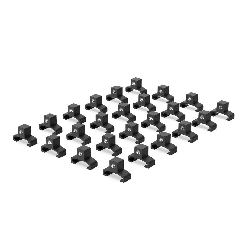 Olsa Tools Black Spring-Loaded Socket Clips - 24-Pack (3/8-Inch Drive) - Compatible with Olsa Socket Holders - Part: 1136 - Image 1