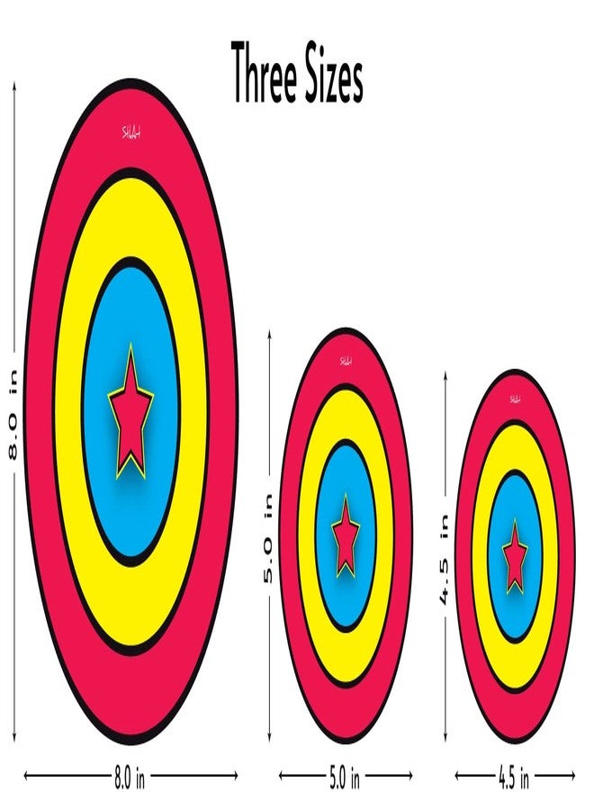 StikArt Shooting Target Wall Decals (Superhero) - Image 4