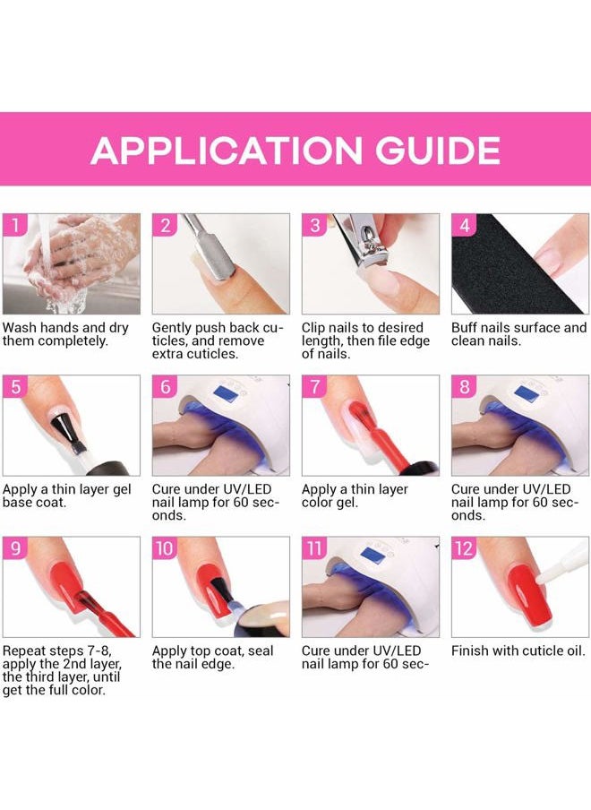 KRISNICE - 3D Magnetic Cat Eye Gel Polish Set 6 Color Gold Sauce red Brown Colors Nail Polish Soak Off UV Gel Varnish Nail Salon Kit with 1PC Magnet Stick (KMY6-004) - Image 1