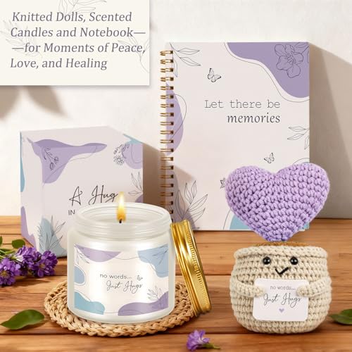 Giftota Sympathy Gifts Baskets for Women – Hug in a Box Care Package Sympathy Gifts for Loss of Loved One, Miscarriage Gift, Sorry Your Loss, Memorial Condolences Grief Bereavement Present for Loss - Image 4