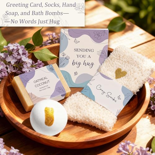Giftota Sympathy Gifts Baskets for Women – Hug in a Box Care Package Sympathy Gifts for Loss of Loved One, Miscarriage Gift, Sorry Your Loss, Memorial Condolences Grief Bereavement Present for Loss - Image 5