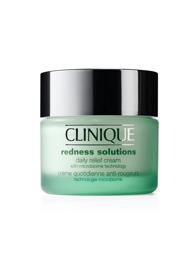 CLINIQUE Redness Solutions Daily Relief Cream with Microbiome Technology, 1.7 Fl Oz - Image 1