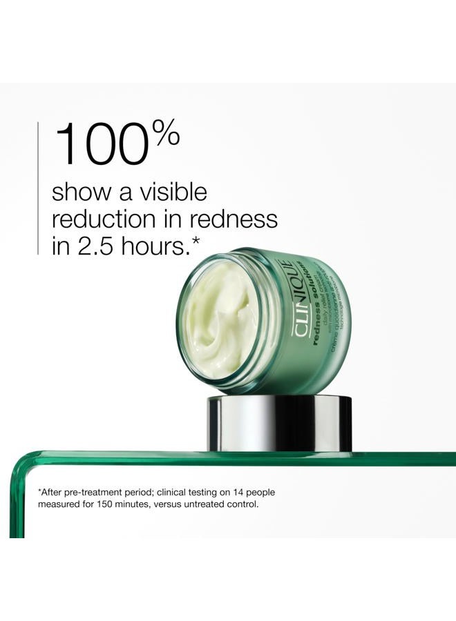 CLINIQUE Redness Solutions Daily Relief Cream with Microbiome Technology, 1.7 Fl Oz - Image 2