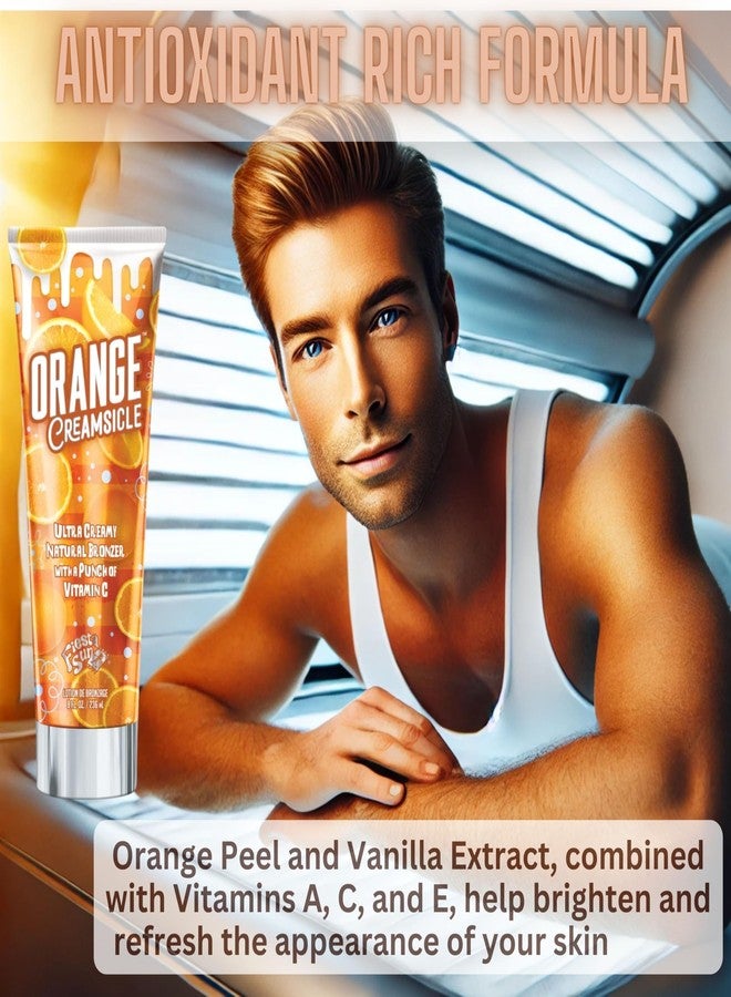 Fiesta Sun Orange Creamsicle Natural Bronzer Tanning Lotion, 8 ounces - Image 5