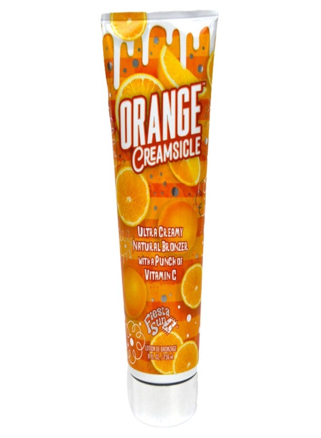 Fiesta Sun Orange Creamsicle Natural Bronzer Tanning Lotion, 8 ounces - Image 2
