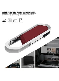 AROAQ USB Flash Drive, Portable Metal Thumb Drive with Keychain, USB 2.0 Flash Drive Memory Stick, Convenient and Fast Pen Thumb U Disk for External Data Storage, (1pc 32GB Grey)  - Image 3