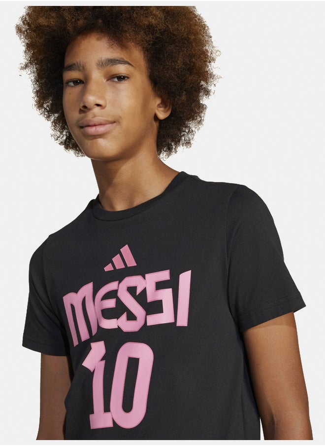 Adidas - Messi Name and Number Graphic Tee Kids - Image 1
