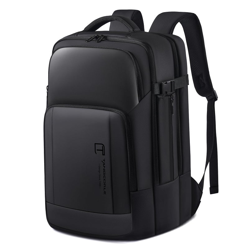 TANGCORLE Travel Backpack for Men, 17.3 Inches Business Laptop Backpack Water-Resistant Carry on Airline Approved 18x14x8 Luggage Backpack with USB Charger Port - Image 1
