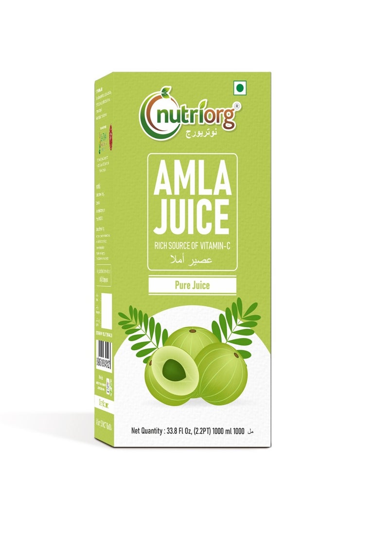 nutriorg Nutriorg Amla Juice 1000 ml  - Image 1