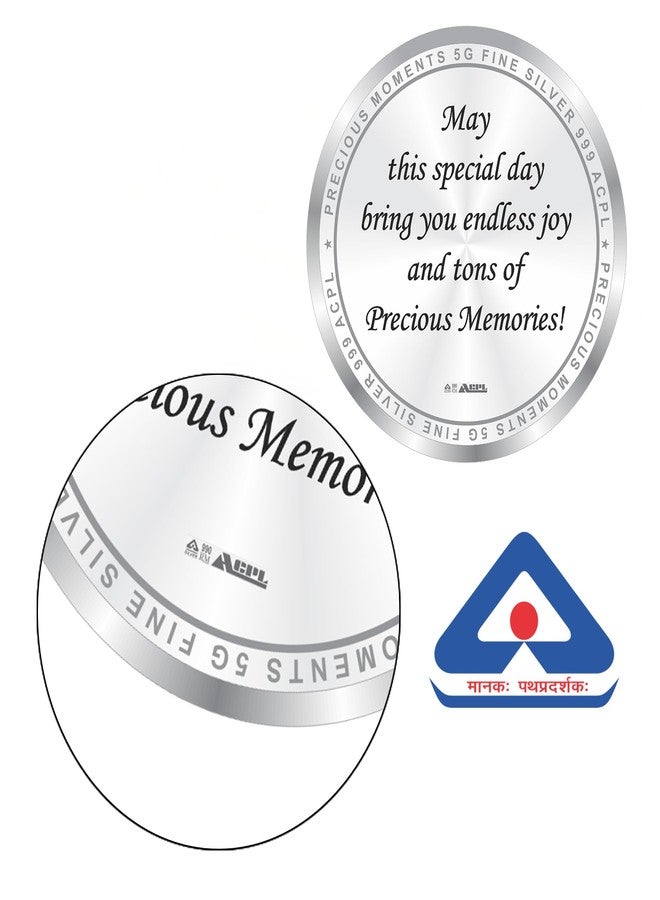 ACPL Precious Moments Happy Birthday 5 Gram Silver Coin With BIS Hallmarked 999 Purity with Gift Box - Image 4